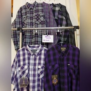 Purple Men’s 4X Dixxon Shirts!